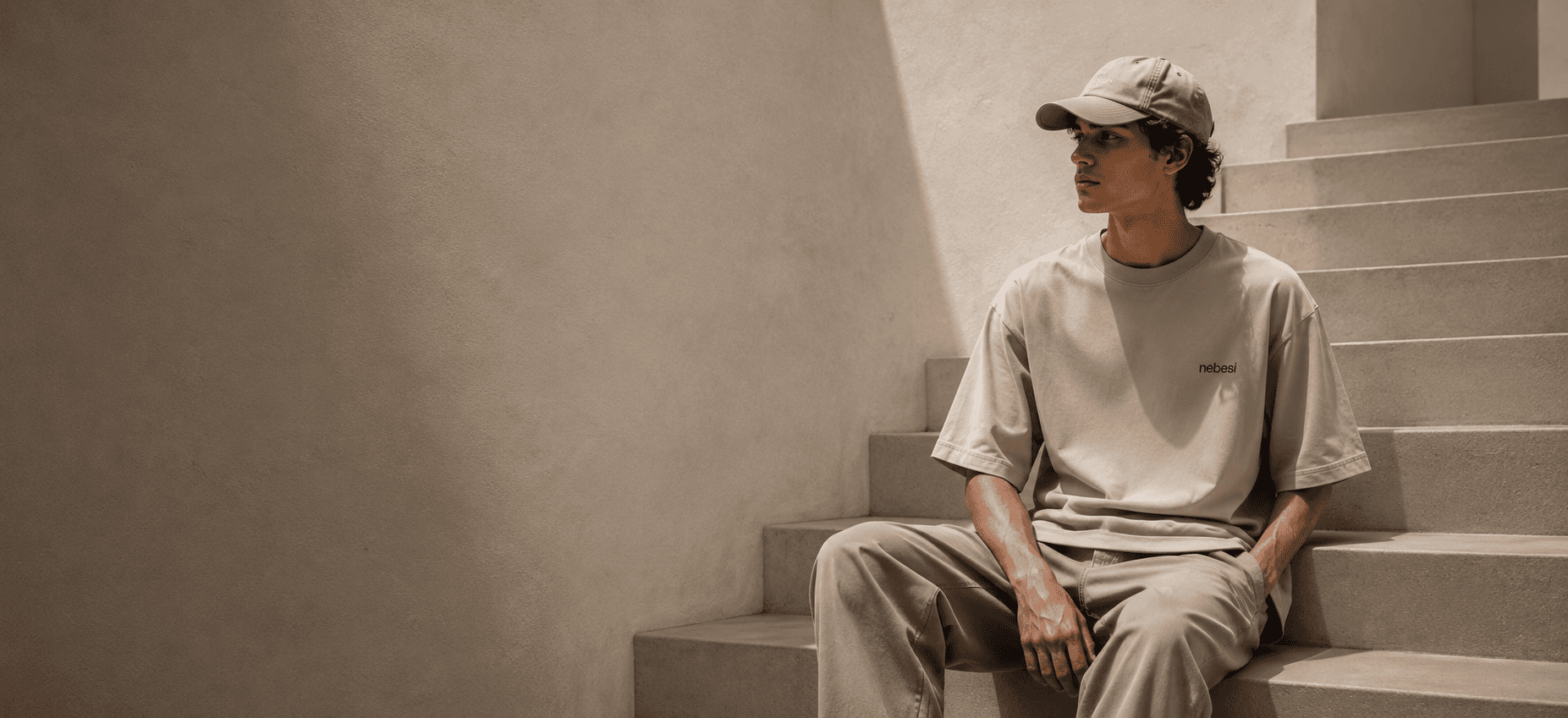 NEBESI lookbook — сидящий образ