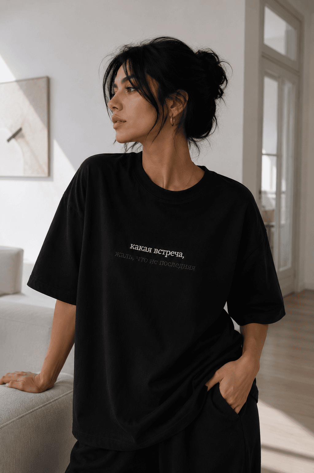 Classic Tee чёрный — вид 1